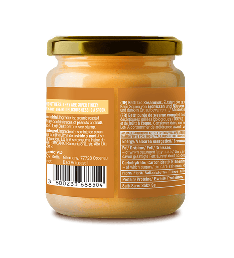 Tahini BIO din susan integral