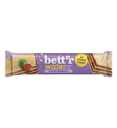 Napolitană BIO cu cremă de alune și cacao – fără zahăr adăugat