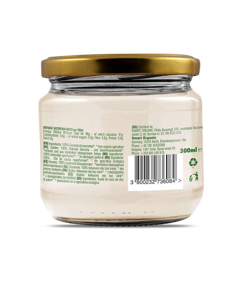 Ulei de cocos organic, fara parfum