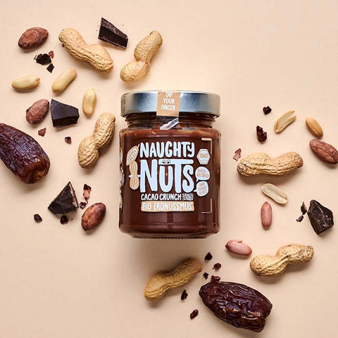 Cremă BIO crocantă de arahide cu cacao