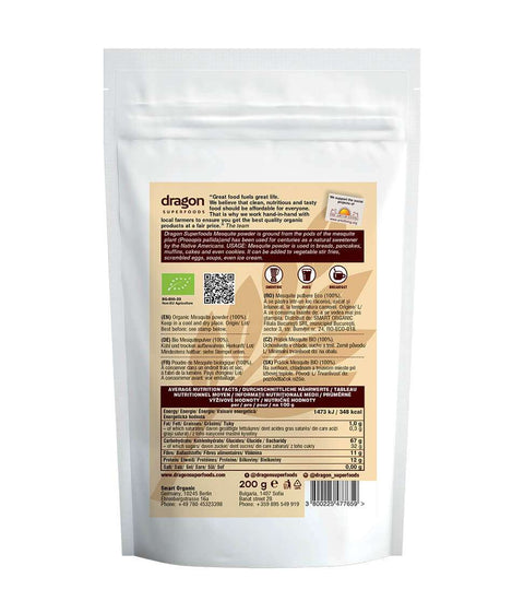 Mesquite BIO pudră – îndulcitor natural din plante