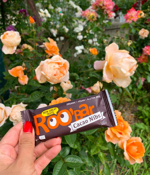 Baton BIO cu boabe de cacao