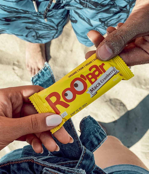 Baton BIO cu maca și merișoare