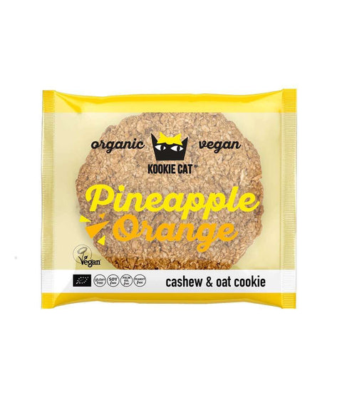 Biscuit BIO cu ananas și portocală – Kookie Cat