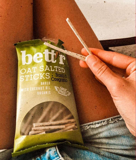 Sticksuri BIO din ovăz cu busuioc și oregano