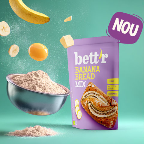 Banana bread BIO, cu gust irezistibil