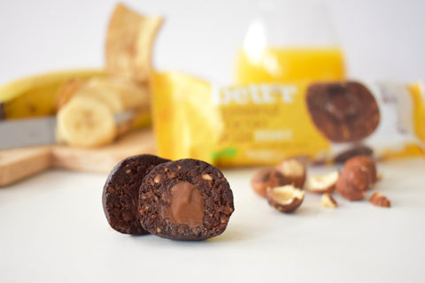 Biluțe BIO cu umplutură de alune și cacao