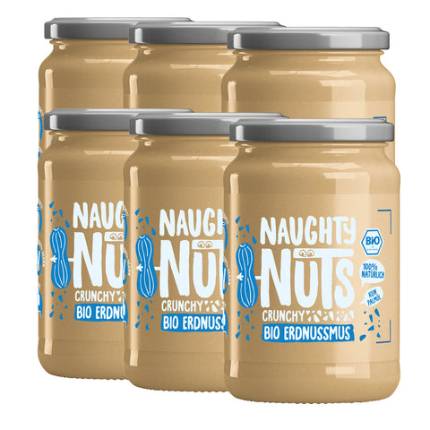 Unt de arahide BIO cu textură crocantă – 100% natural
