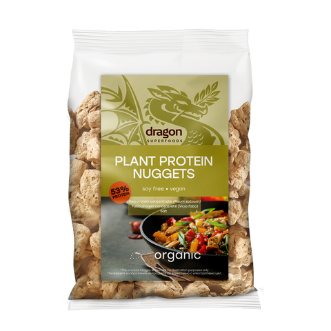 Proteină vegetală BIO tip nuggets – Dragon Superfoods