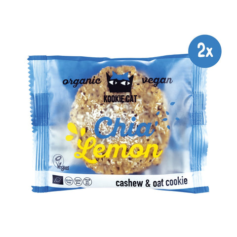 Cutie mixtă cu biscuiți BIO Kookie Cat – 12 bucăți, 5 arome irezistibile
