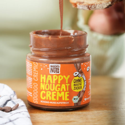 Cremă BIO de alune și cacao – Happy Nougat