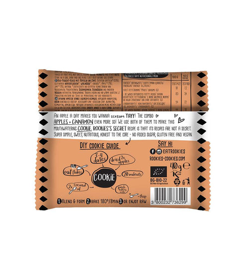 Biscuit BIO cu măr și scorțișoară