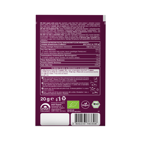 BIO Mix pentru Piure de Cartofi – Plic 20g
