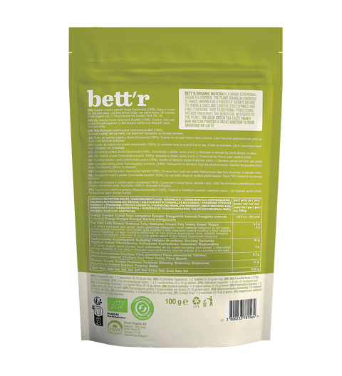 Pudră de matcha BIO