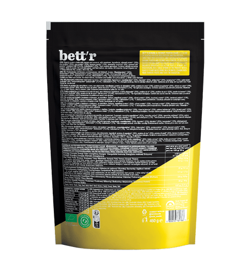 Shake proteic BIO cu banană și cocos – 100% din plante, fără zahăr adăugat