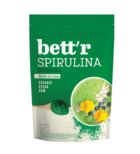 Pudra de spirulina verde BIO