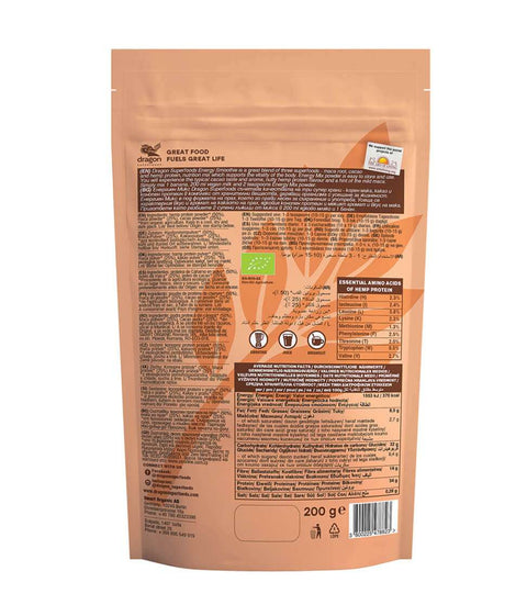 Energy Mix BIO pentru smoothie – Dragon Superfoods