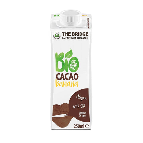 Băutură din ovăz cu banane și cacao BIO 250ml, The Bridge
