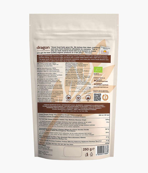 Zahăr de cocos organic