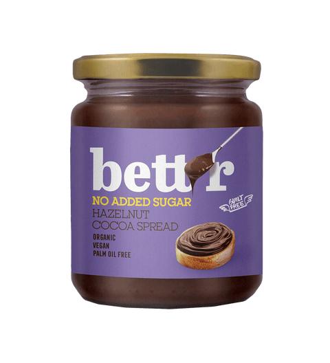 Cremă tartinabilă BIO cu alune și cacao – fără zahăr adăugat