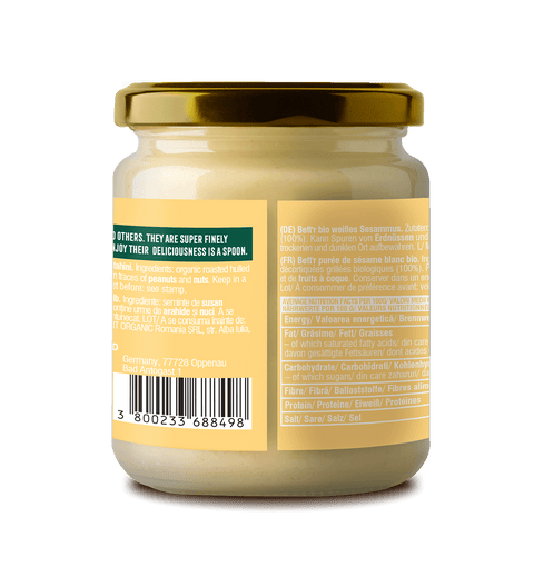 Tahini BIO susan alb Bett'r 250 g