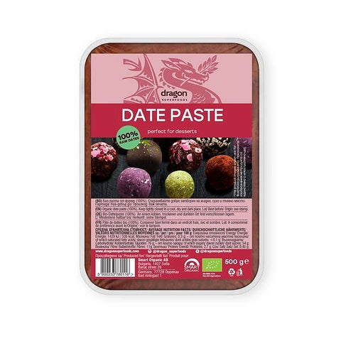 Pastă bio de curmale, Dragon Superfoods 