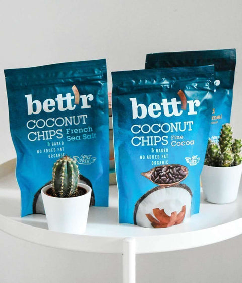 Chips BIO de cocos cu sare de mare