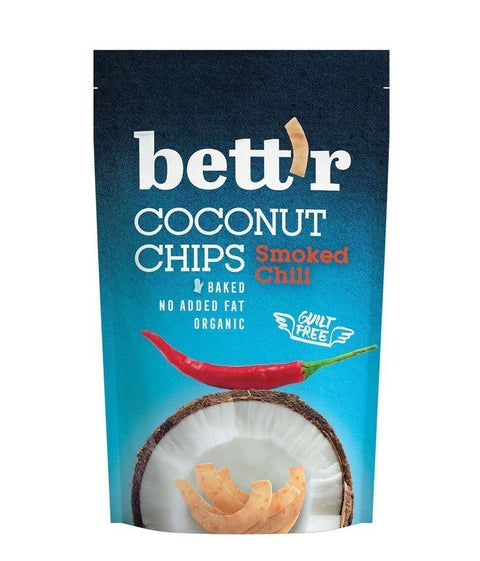 Chips BIO de cocos cu chilli afumat