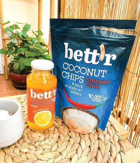 Chips BIO de cocos cu chilli afumat