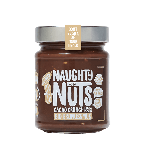 Cremă BIO crocantă de arahide cu cacao