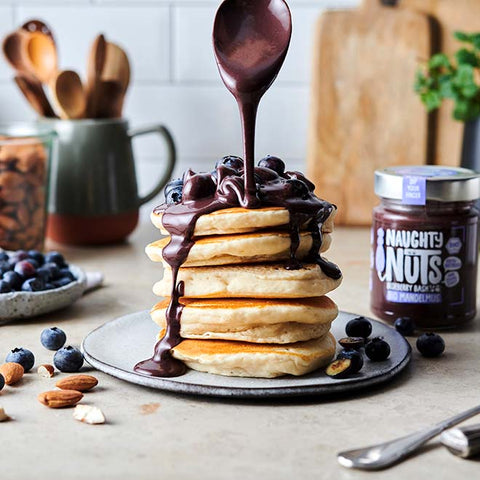 Cremă BIO de migdale cu afine – Blueberry Bash