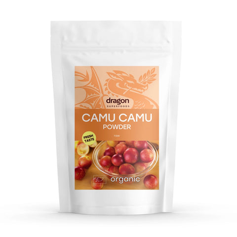 Pulbere BIO de camu-camu, Dragon Superfoods, 100 g