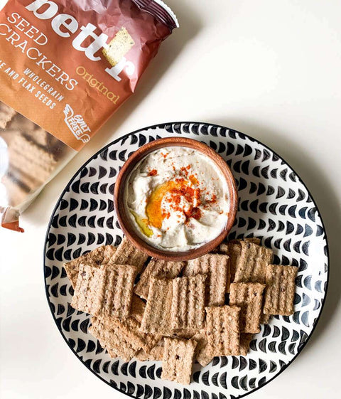 Crackers BIO integrali cu semințe