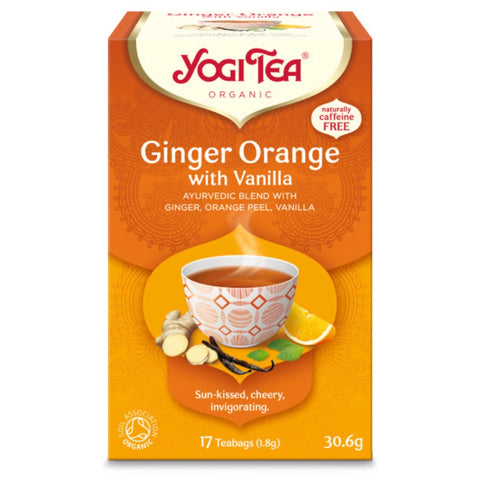 Ceai Ghimbir Portocală Vanilie Yogi Tea