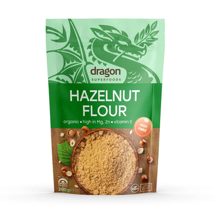Făină de alune de pădure BIO, 200 g, Dragon Superfoods