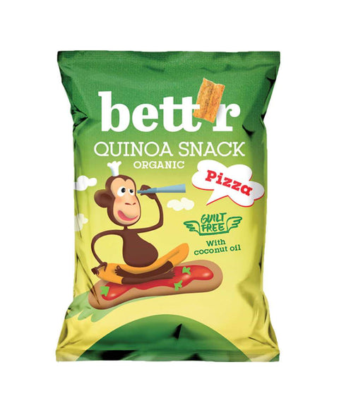 Snack BIO din quinoa cu aromă de pizza