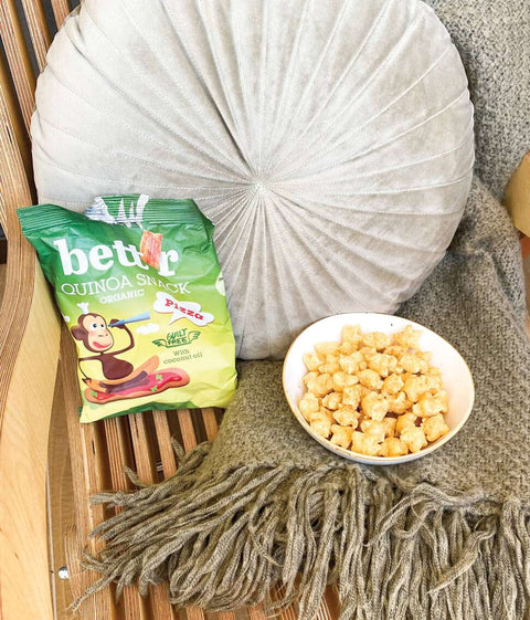 Snack BIO din quinoa cu aromă de pizza