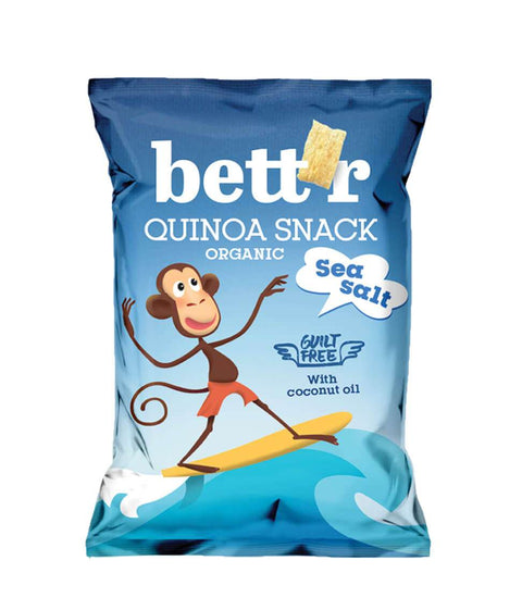 Snack BIO din quinoa cu sare de mare