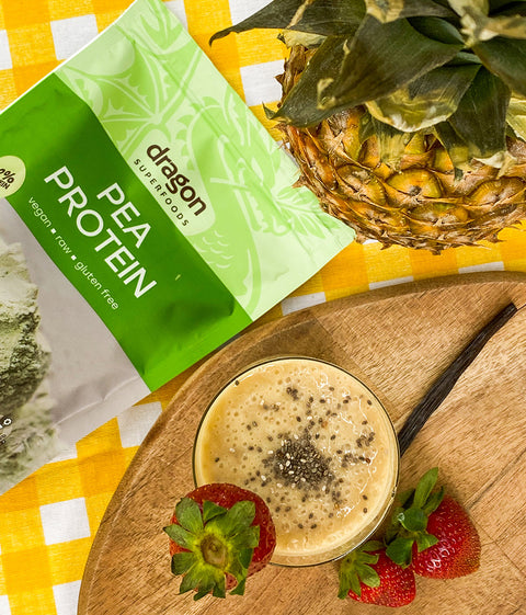 Proteină BIO din mazăre – Dragon Superfoods