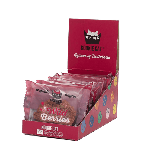 Biscuit BIO cu fructe de pădure – Kookie Cat