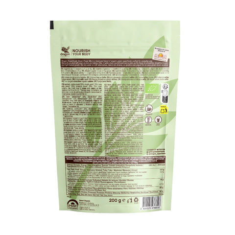 Mix Green Power BIO, 200 g, Dragon Superfoods