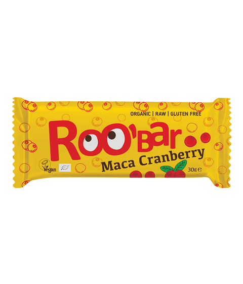 Baton BIO cu maca și merișoare