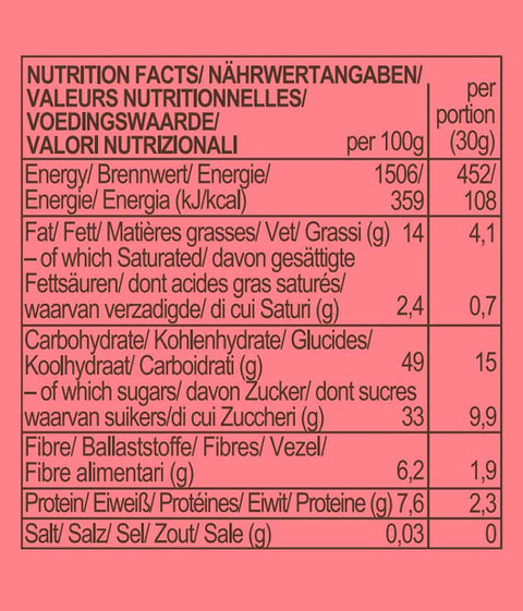 Baton BIO raw cu dude și vanilie