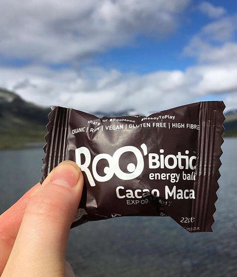 Biluță BIO cu cacao, maca și culturi vii 