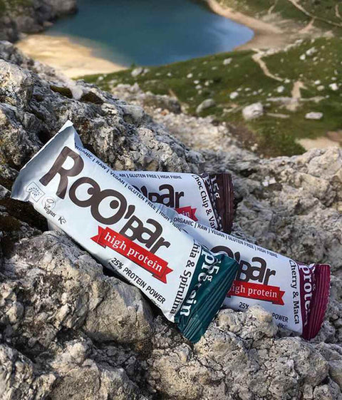 Baton BIO proteic cu chia și spirulină
