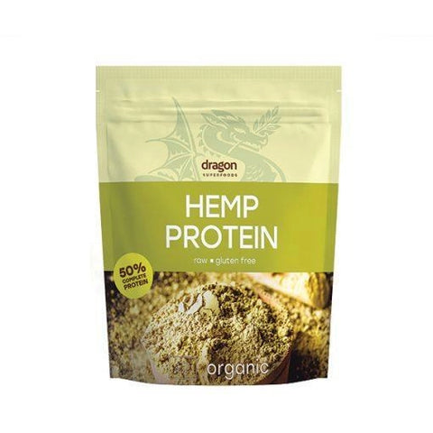 Pudra proteica BIO din canepa, 50% proteine vegetale, 1,5 kg, Dragon Superfoods