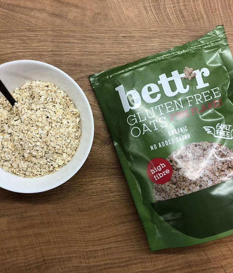Fulgi fini de ovăz BIO fără gluten