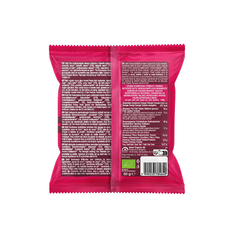 Zmeură liofilizată în ciocolată Bio, 50g, Bett'r 
