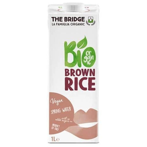 Băutură din orez brun BIO fără gluten 1L The Bridge