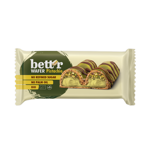 Napolitană bio cu fistic, Bett'r